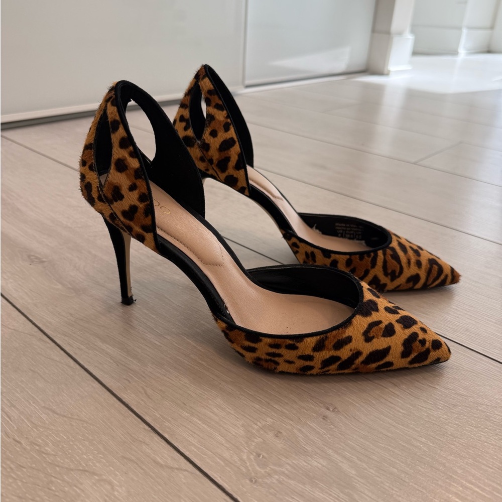 Aldo Leopard Print Heels